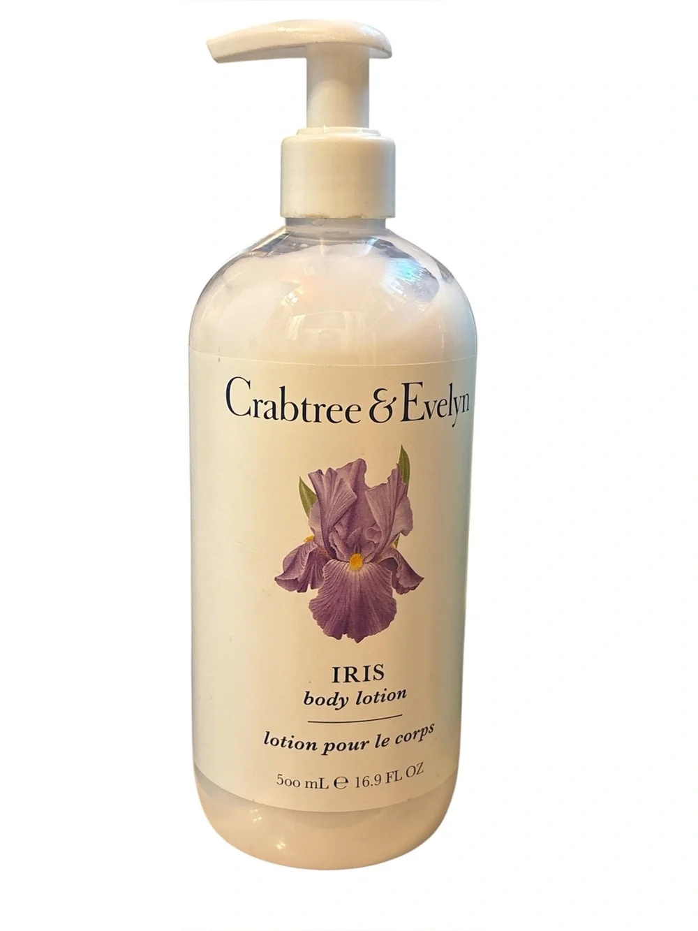 Crabtree & Evelyn IRIS Body Lotion 16.9 oz